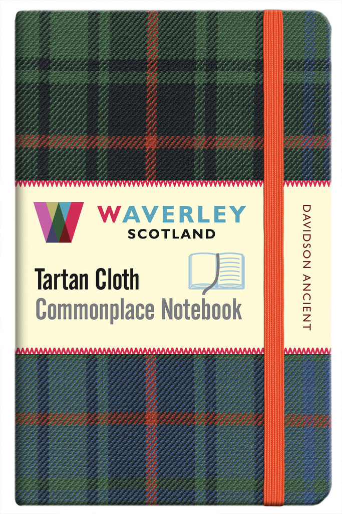 Tartan Cloth Notebook- Davidson Ancient