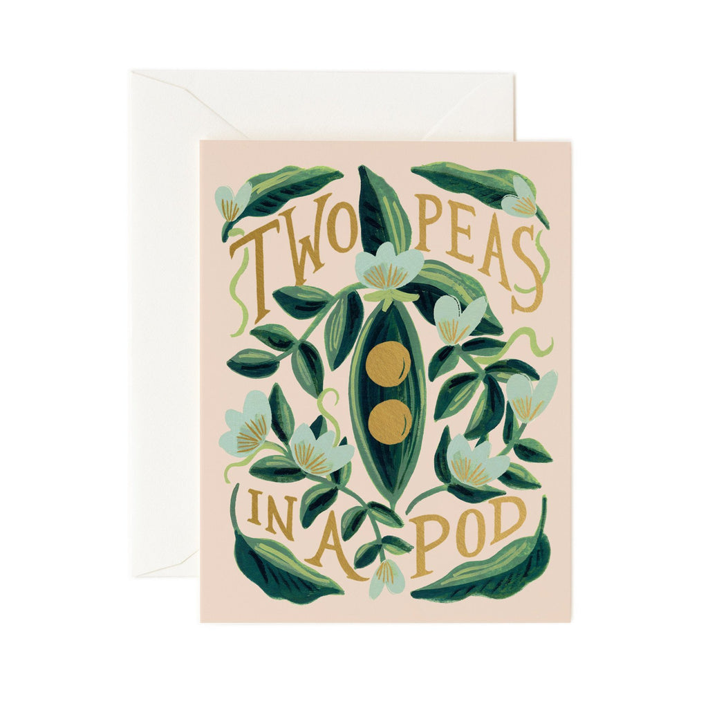 Two Peas in a Pod Card