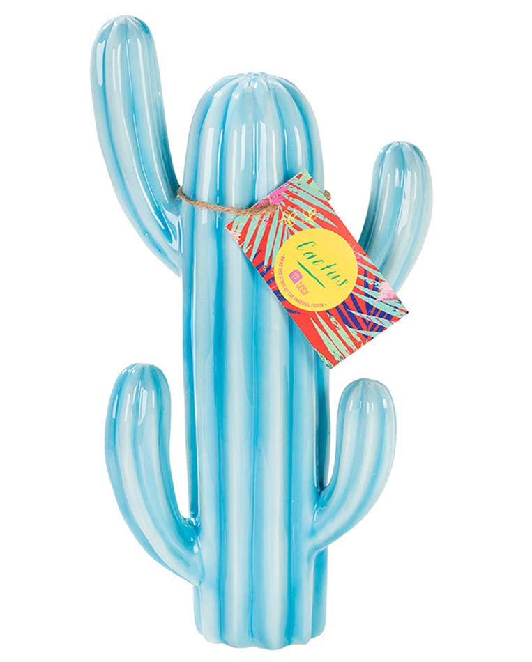 Ceramic Blue Cactus