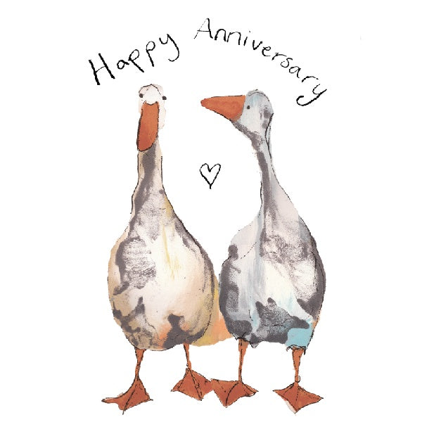 Wendy and Grace Happy Anniversary Card by Catherine Rayner