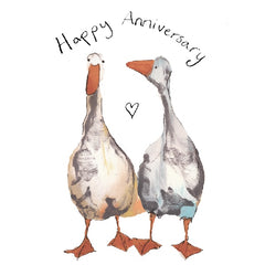 Wendy and Grace Happy Anniversary Card by Catherine Rayner