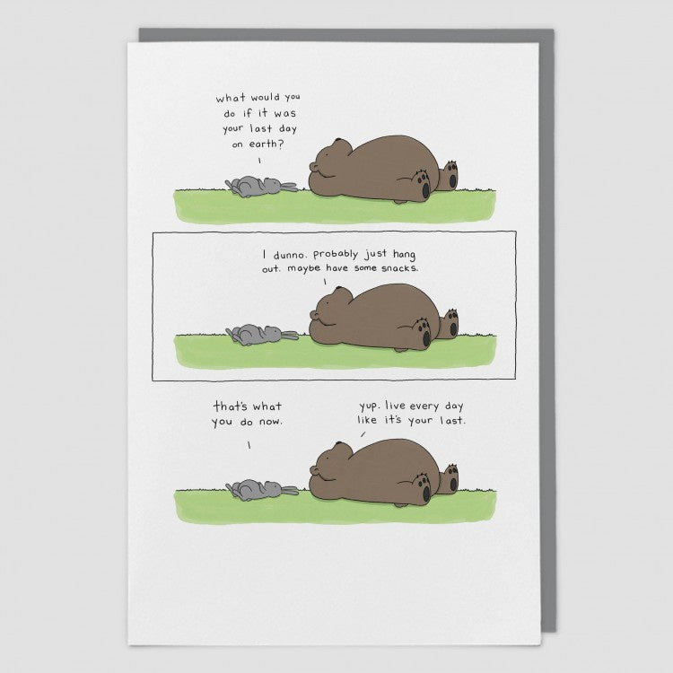 Hang Out Card by Liz Climo