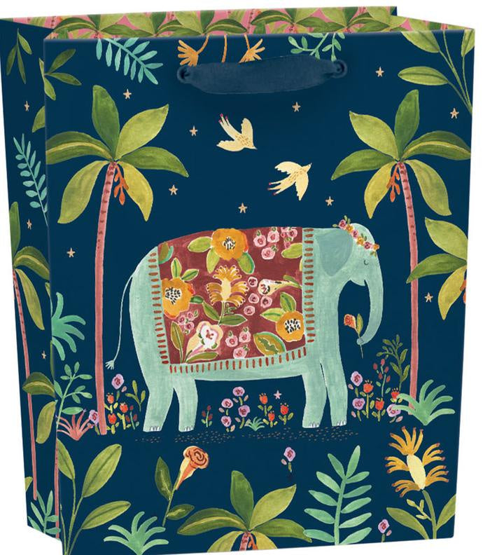 Over The Rainbow Elephant Small Gift Bag