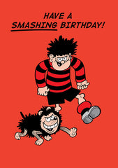 Have a Smashing Birthday Dennis the Menace Card