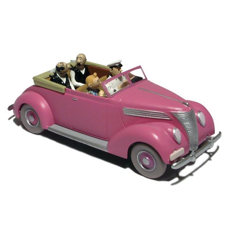 Tintin Pink V8 Convertible