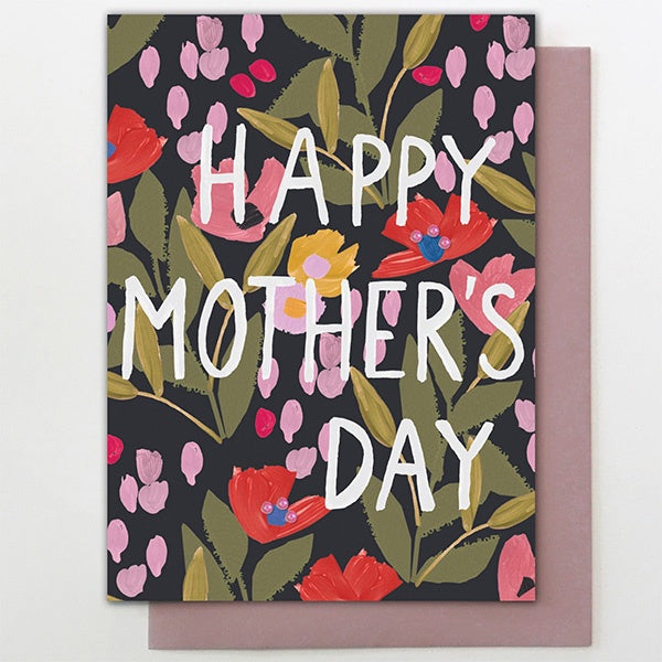 Happy Mother's Day Flowers Card