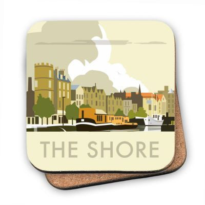 The Shore at Leith Coaster