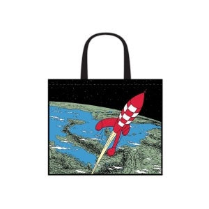 Tintin Rocket Shopper Bag