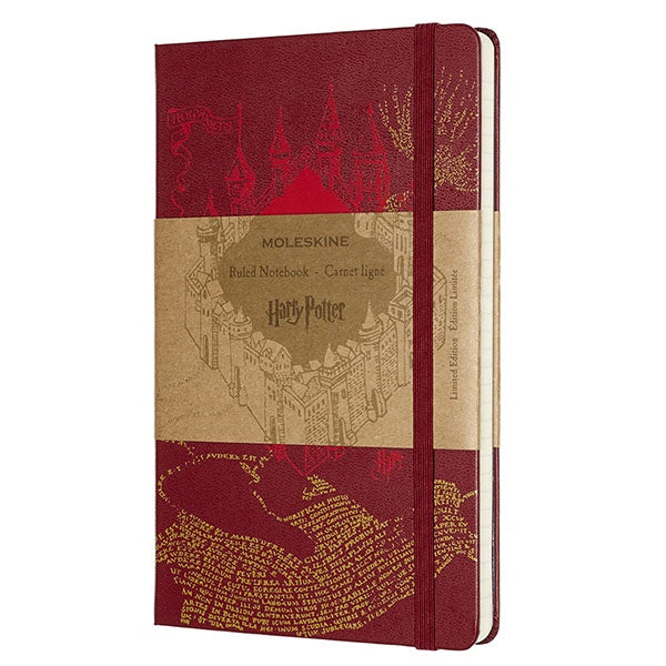 Moleskine Limited Edition Harry Potter Marauder’s Map Ruled Notebook