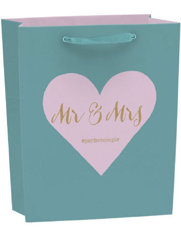Mr And Mrs Perfect Couple Large Gift Bag