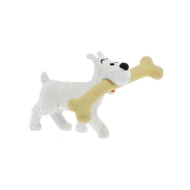 Snowy With Bone Figure 3cm