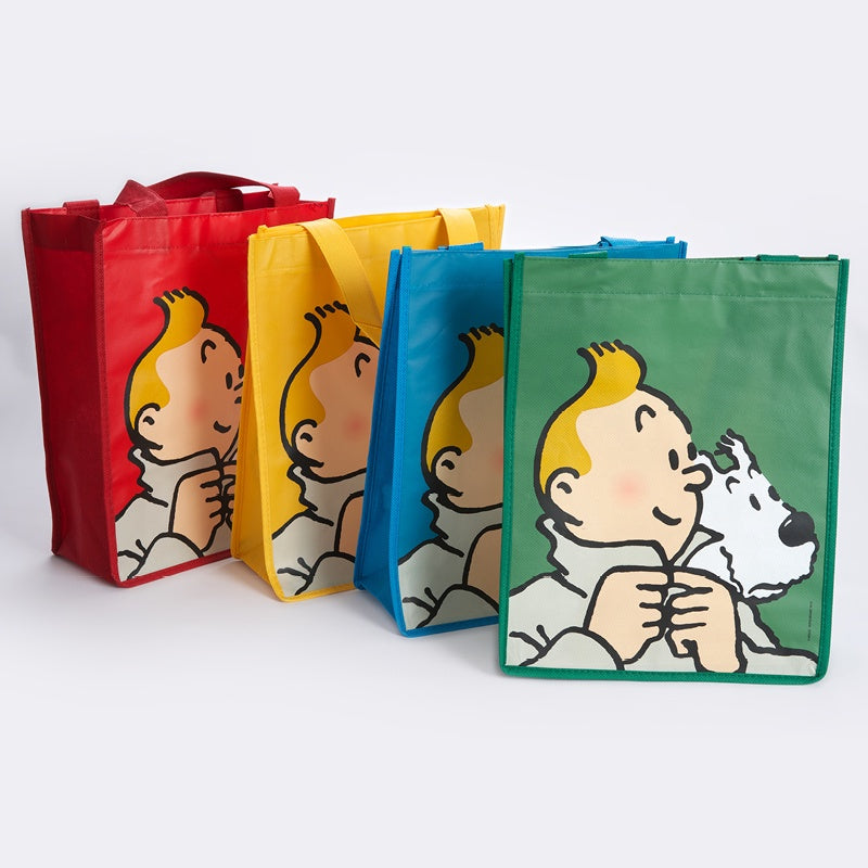 Tintin Small Shopper Bag Assorted Colours