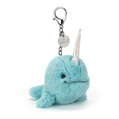 Jellycat Narwhal Aqua Bag Charm