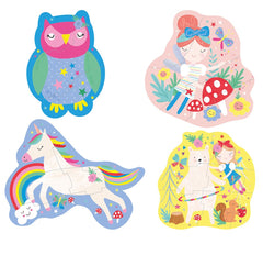 Rainbow Fairy My First Puzzle Four-In-One