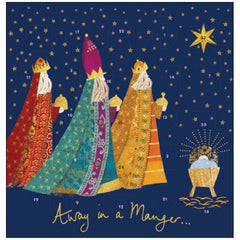 We Three Kings Advent Card