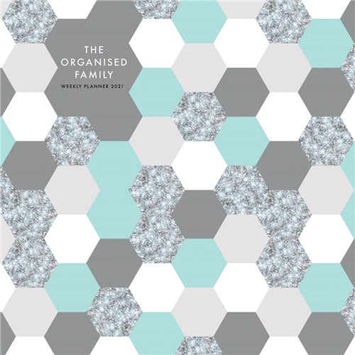 Geometric Family Wall Planner 2021