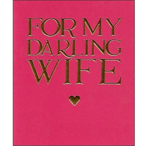 Emma Bridgewater for my Darling Wife Valentine's Day Card