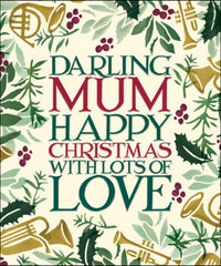 Emma Bridgewater Darling Mum Christmas Card