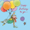 Happy Birthday to You Balloons Card