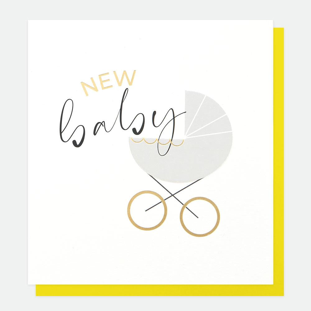 New Baby Happy Foil Card