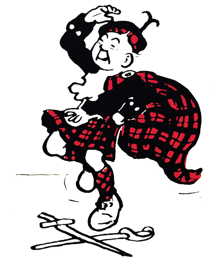 Oor Wullie Dances in a Tartan Kilt