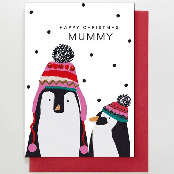 Mummy Penguins Card