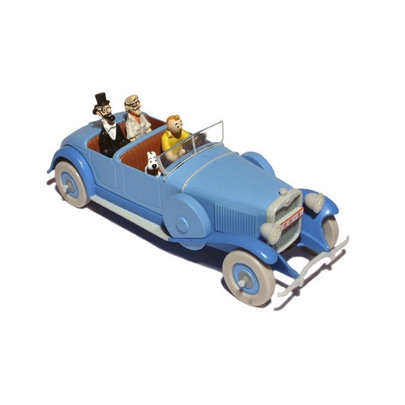 Tintin Blue Lincoln Torpedo