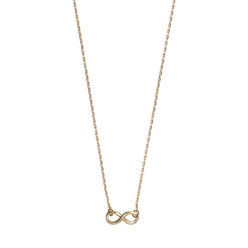 New Infinity Necklace Gold
