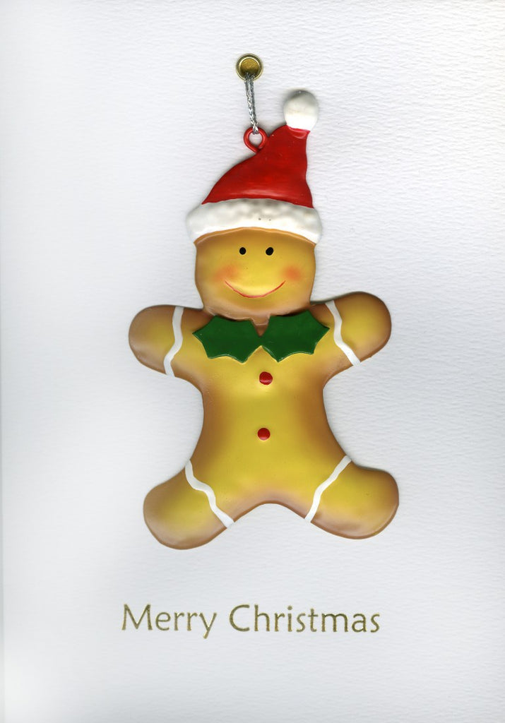 Ginger Bread Man Christmas Card