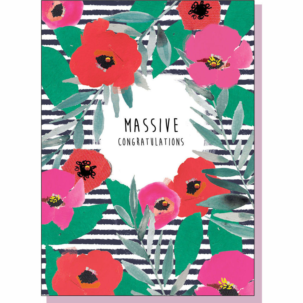 Congratulations Card - Massive Congratulations