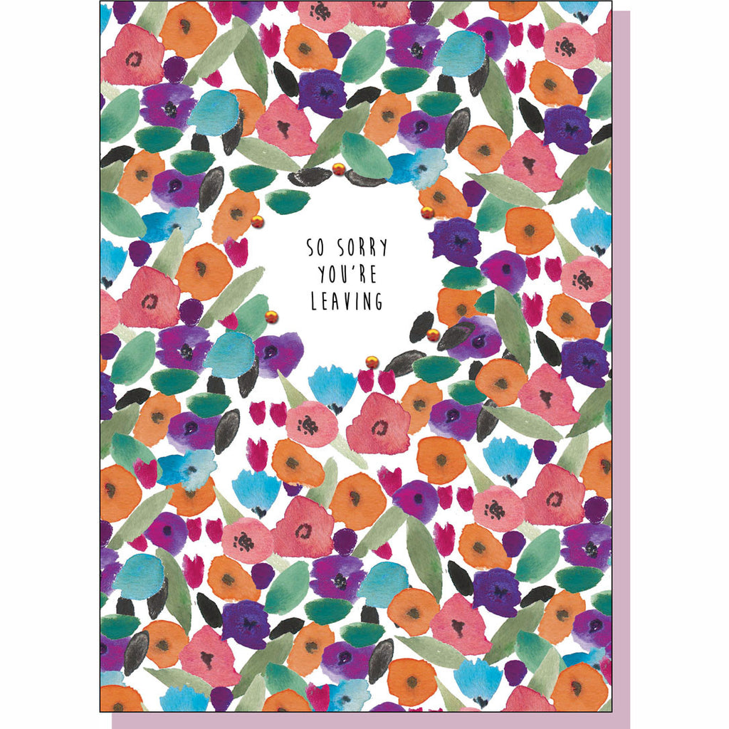 Leaving Card - So Sorry You're Leaving