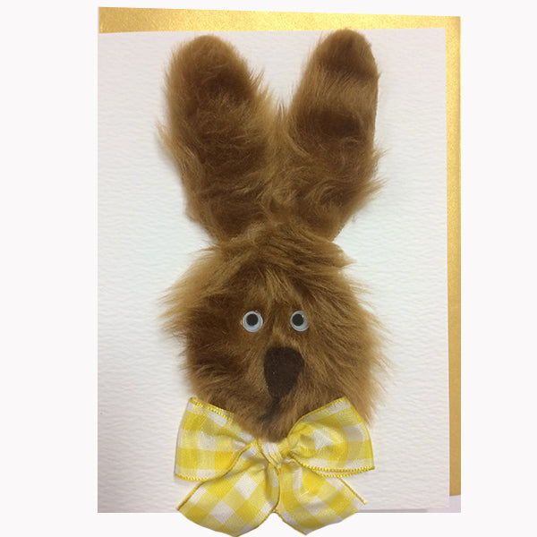 Fluffy Easter Bunny Card