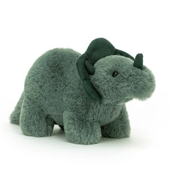 Jellycat Fossilly Triceratops Mini Dinosaur