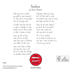 Teachers Card