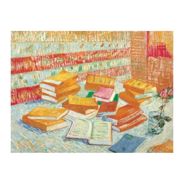 French Novels Van Gogh Card