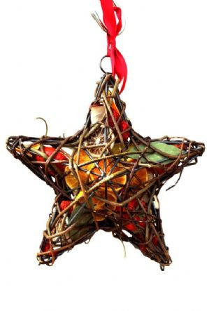 Dried Fruit Wicker Case - Star