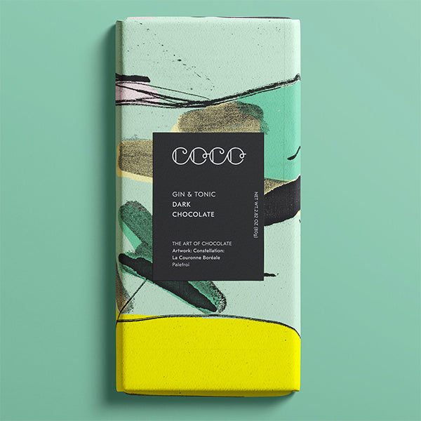 Gin and Tonic Artist Collection Chocolate Bar