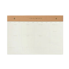 Weekly Notepad Camel - This Week