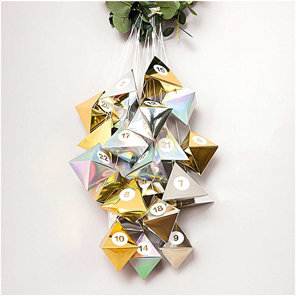Make Your Own Advent Calendar Kit Geometric Boxes