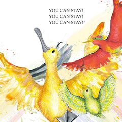 The Go Away Bird by Julia Donaldson & Catherine Rayner