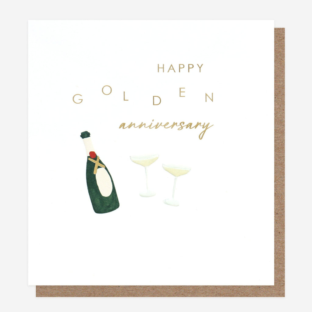Happy Golden Anniversary Champagne