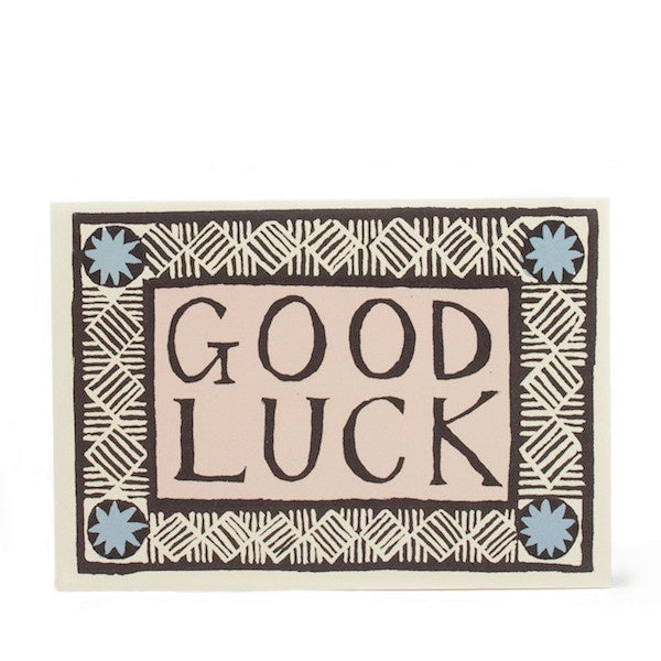 Cambridge imprint Good Luck Card