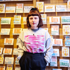 Paper Tiger Sweatshirt Grey and Pink