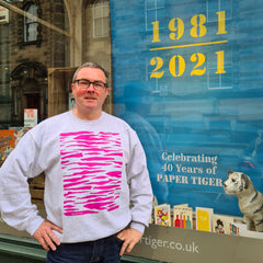 Paper Tiger Sweatshirt Grey and Pink