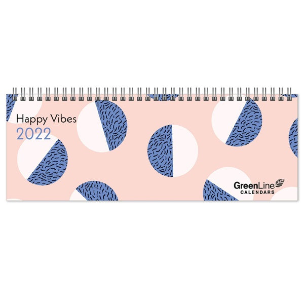 2022 Happy Vibes Desk Calendar