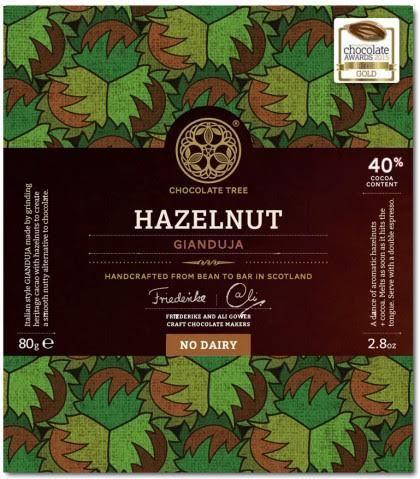 Vegan Bean to Bar No Dairy Chocolate Hazelnut 40%