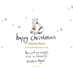 Happy Christmas Card by Catherine Rayner