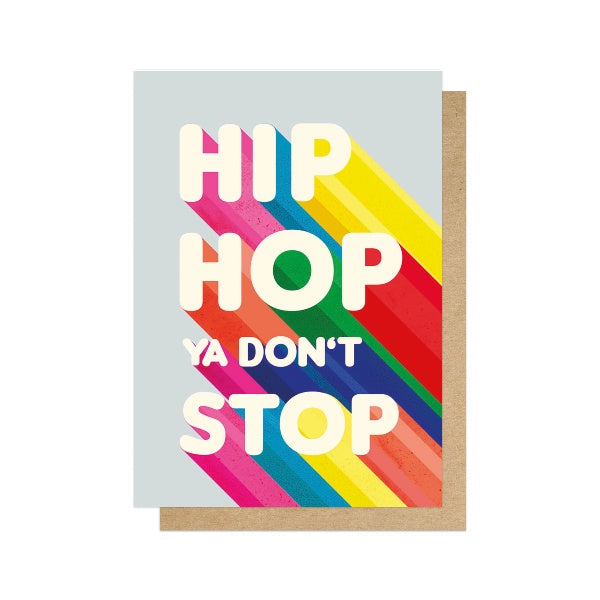 Hip Hop Ya Don't Stop Card