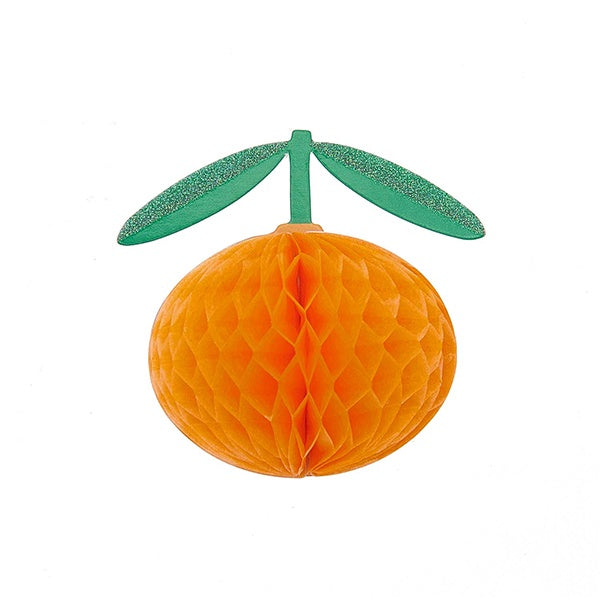 Honeycomb Orange Stickers