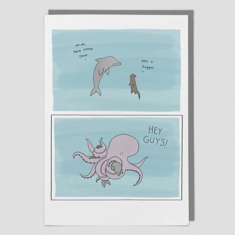 Hugger Card